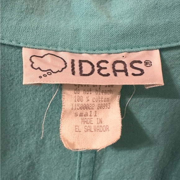 Ideas brand turquoise jumpsuit size small - Picture 8 of 9
